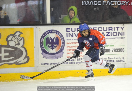 2011-02-27 Zanica - Hockey Milano Rossoblu U10